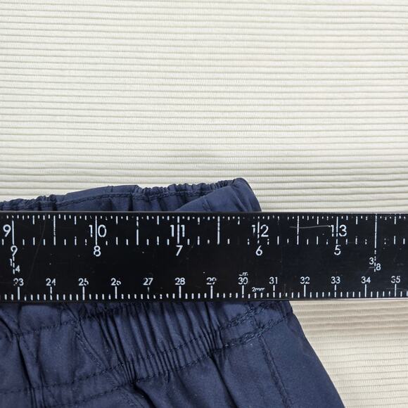 Vintage Nike Navy Blue Ankle Zip Adjustable Track Pants Women's Size Small - Picture 4 of 11